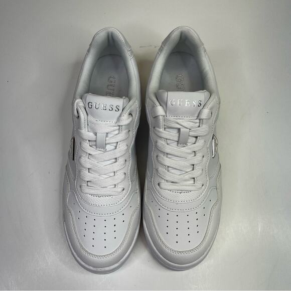 GUESS Miram Platform Lace-Up Court Casual sneakers white - 11 - Picture 6 of 13